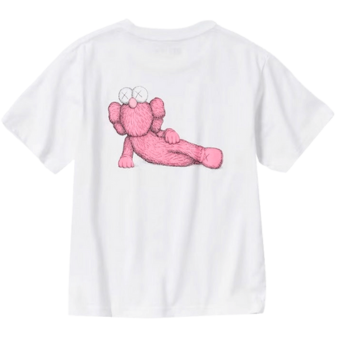 Uniqlo T-Shirt KAWS Pink
