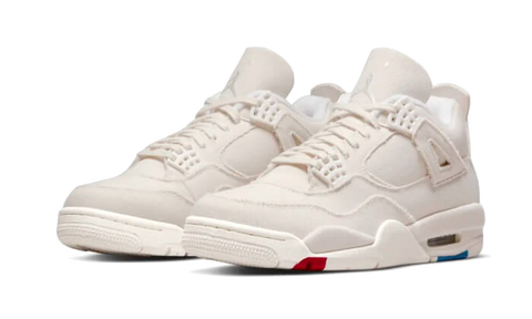 Air Jordan 4 Retro White Canvas