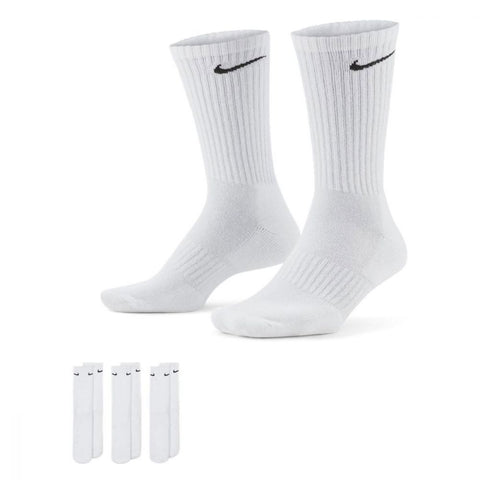 Nike Calze da training di media lunghezza (3 paia) bianco