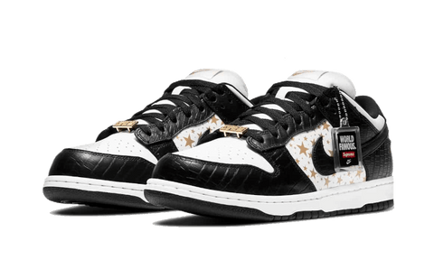 Nike SB Dunk Low Supreme Stars Black