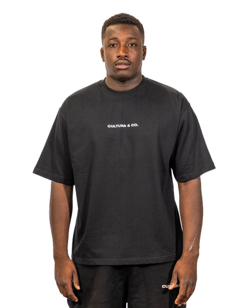 "ADDRESS BERLINO" T-Shirt Black