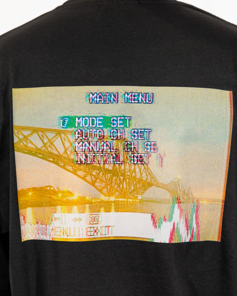 "VHS EDINBURGH" T-Shirt Black