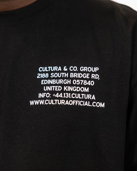 "VHS EDINBURGH" T-Shirt Black