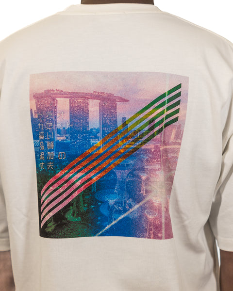 "VHS SINGAPORE" T-Shirt White