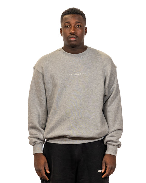 "GREY" Crewneck Grey