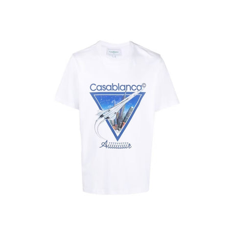 T-Shirt Casablanca Aiiiiir White