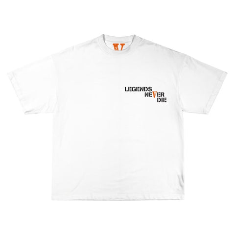 Tee Juice Wrld X Vlone Butterfly White