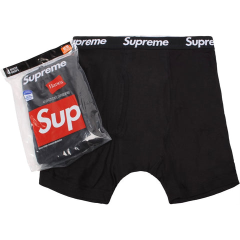 Supreme Hanes Boxer (singolo) black