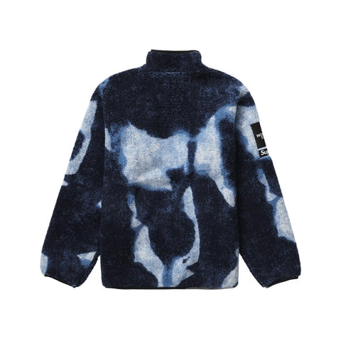 Supreme x The North Face Bleached Denim Fleece Jacket