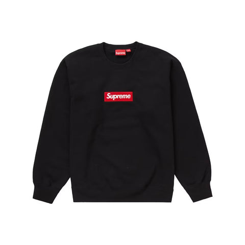 Supreme Box Logo Crewneck Black FW22