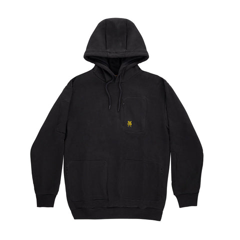 " RETROFUTURE HIDDEN CARGO " Hoodie Black