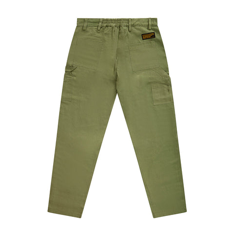 " RETROFUTURE WORKER " Worker Pant Military Green