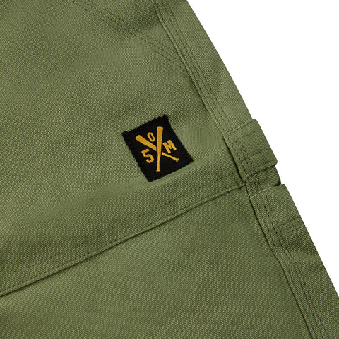 " RETROFUTURE WORKER " Worker Pant Military Green