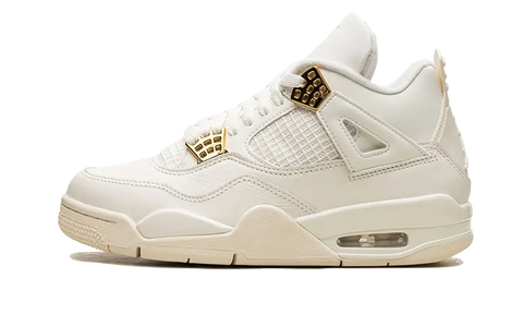 Air Jordan 4 Sail Metallic Gold